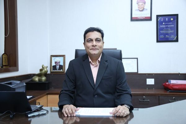 Dr. Amit Ganatra takes the oath of office as the new Provost of PU